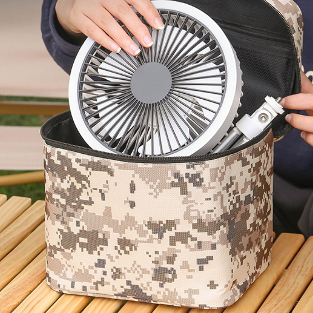 Rechargeable Camping Fan.