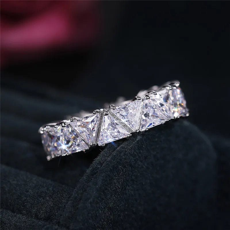 Cubic Zirconia Promise Ring
