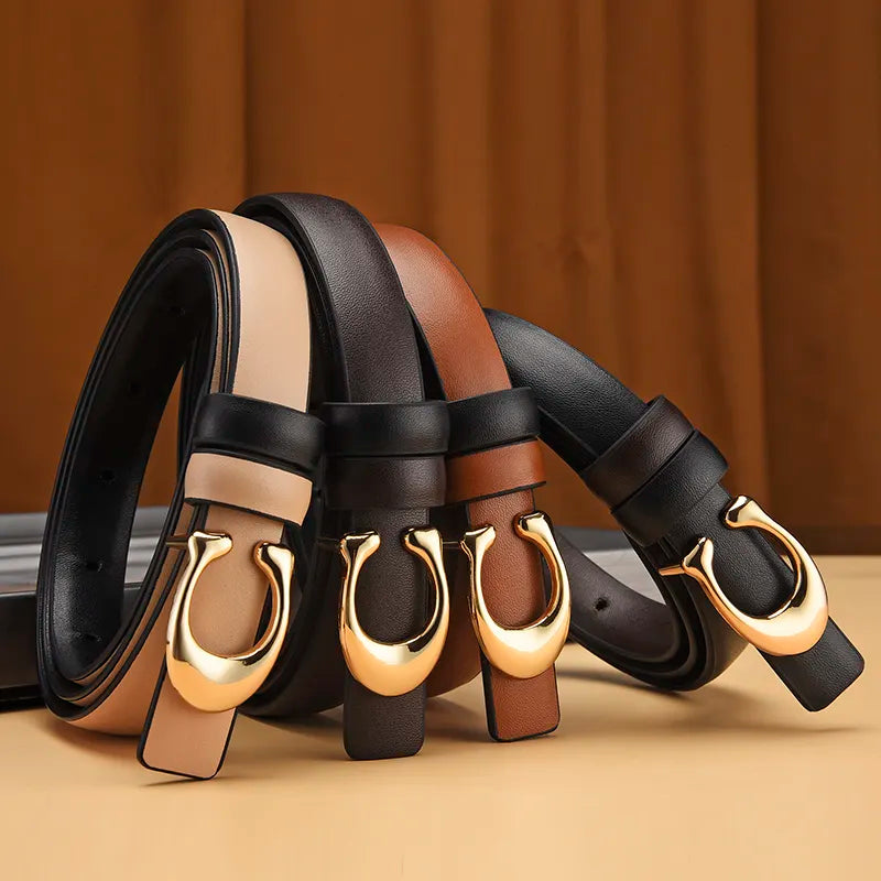 Thin Caviar Belt