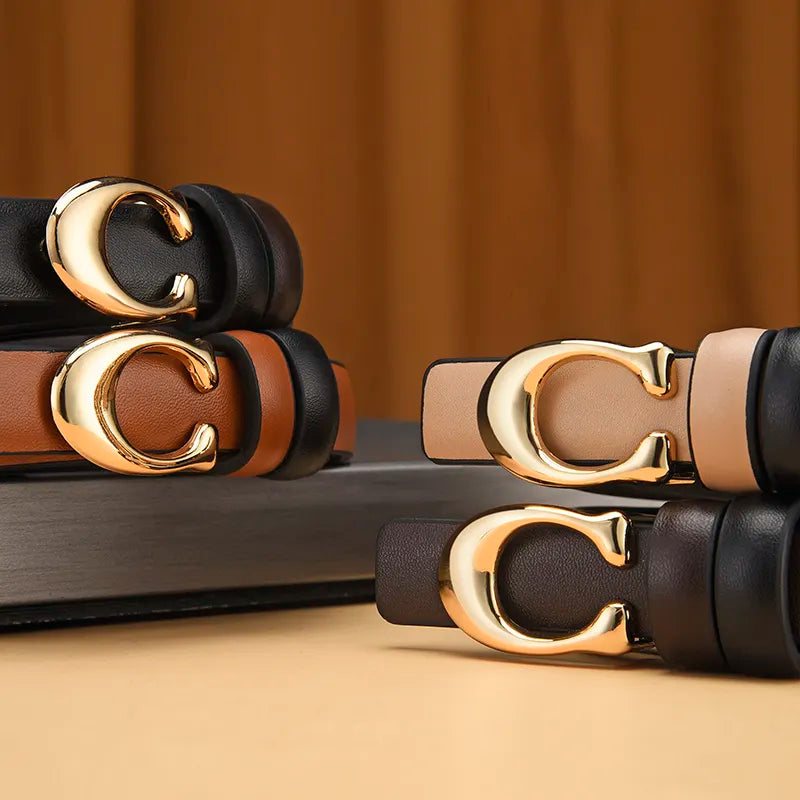 Thin Caviar Belt