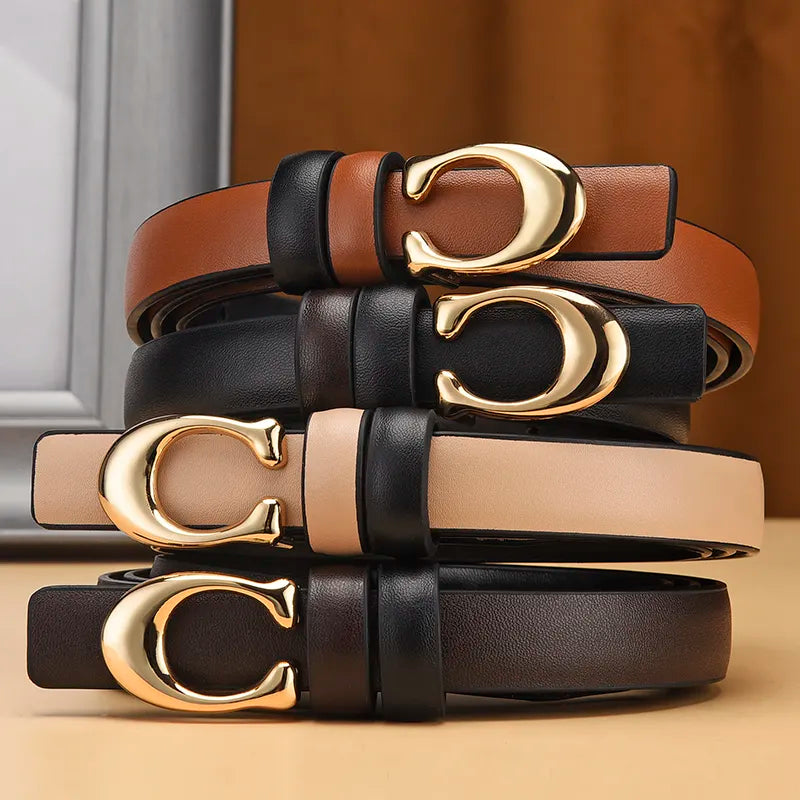 Thin Caviar Belt