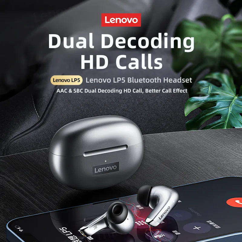 Wireless Bluetooth Headphones With Waterproof Microphone.
