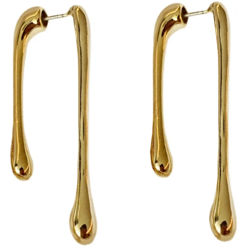 Geometric Drop Earrings.