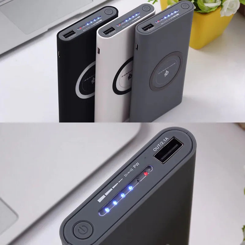 Powerbank portable charger 100000 mah wireless.