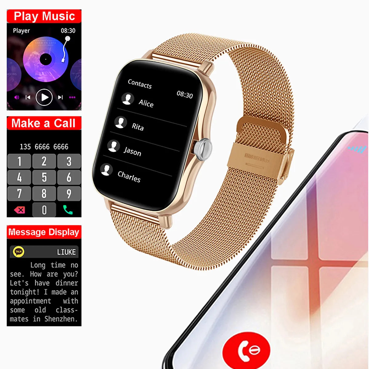 Unisex Smart Watch