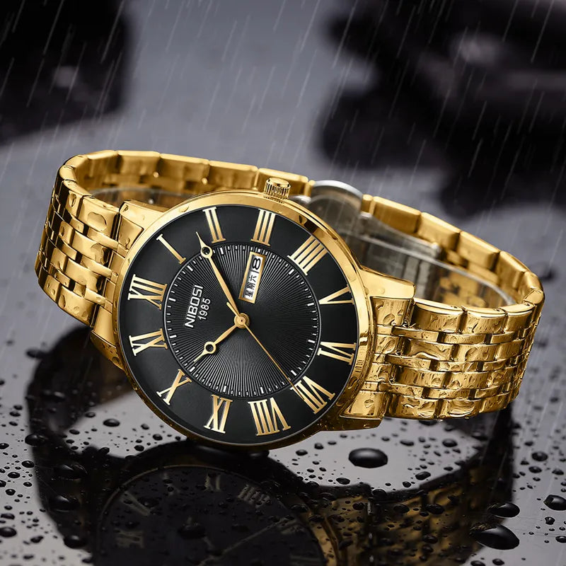 Nibosi Men's Watch Simple Fashion