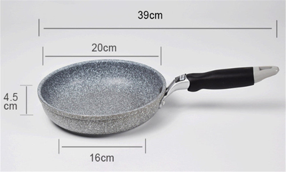 Durable non-stick ceramic skillet.