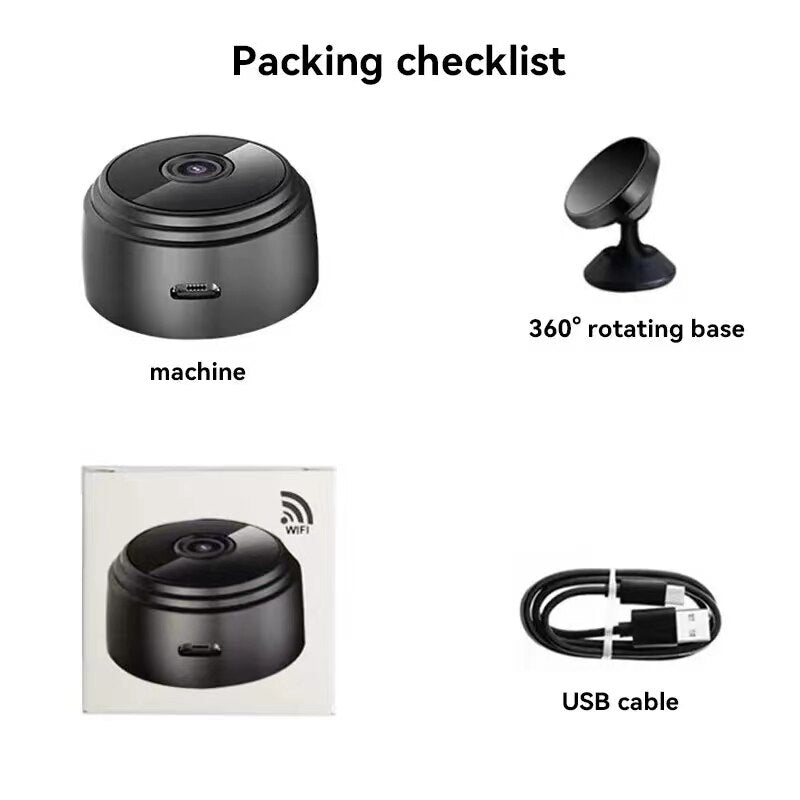Mini Wireless WiFi Camera.