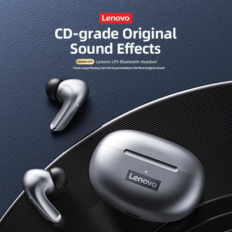 Wireless Bluetooth Headphones With Waterproof Microphone.
