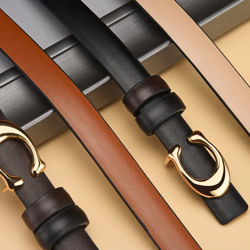 Thin Caviar Belt