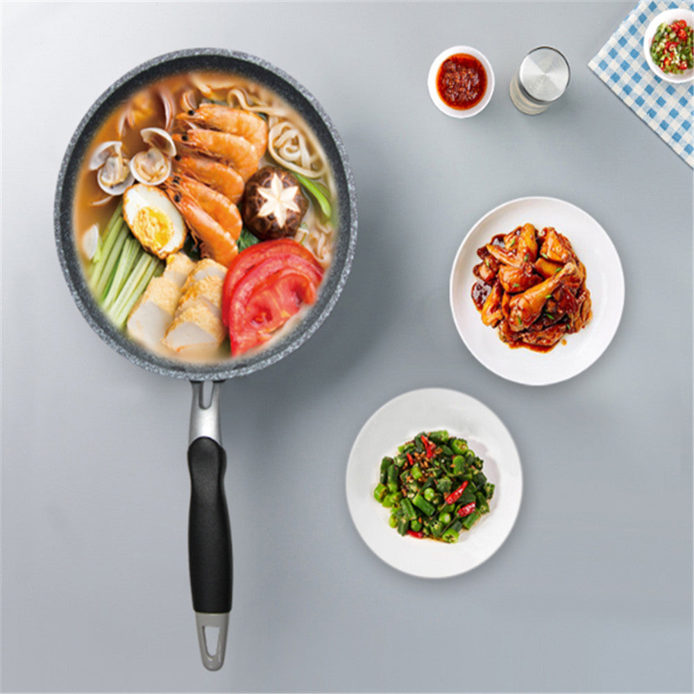 Durable non-stick ceramic skillet.
