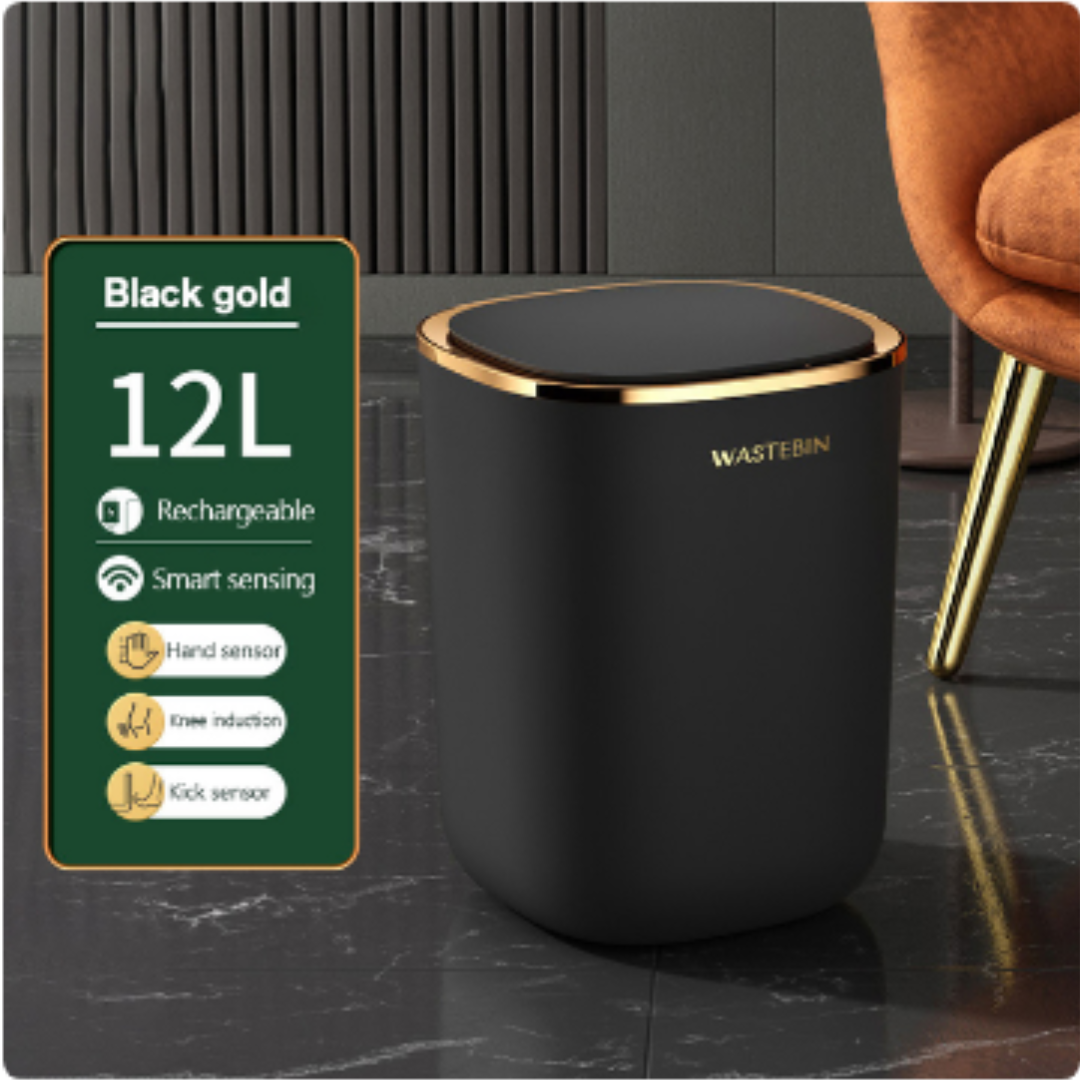Luxury Smart Trash Bin With Sensor.