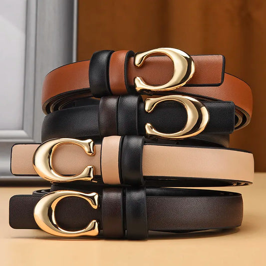 Thin Caviar Belt