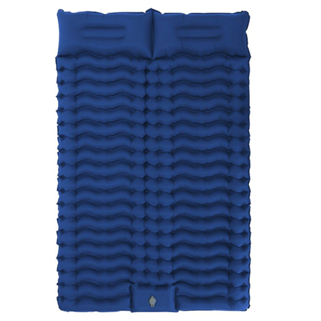 Inflatable Double Mattress With Pillow.